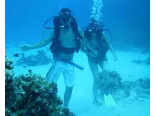 Buceo en pareja