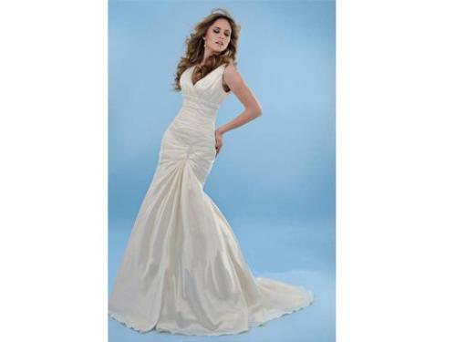 Vestido de novia entallado