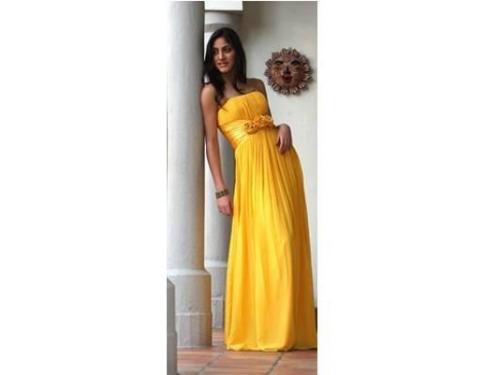 Vestido para madrina corte princesa