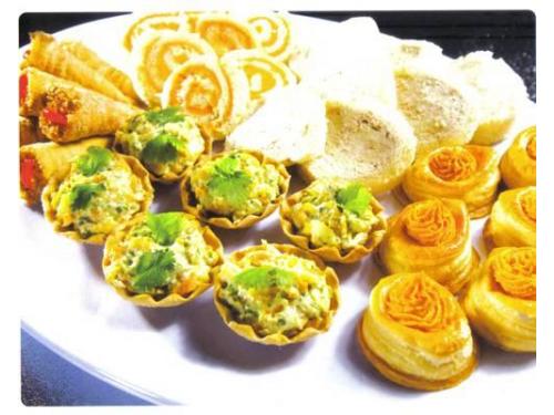 Deliciosos bocadillos salados