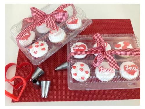 Cupcakes san valentin