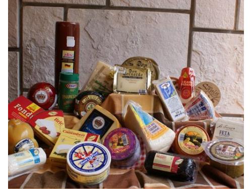 Más de 15 tipos de quesos