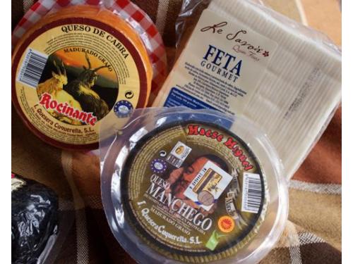 Queso de cabra y manchego