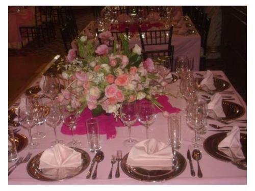 Elige el color de la mantelería