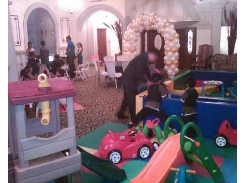 Carros y resbaladillas