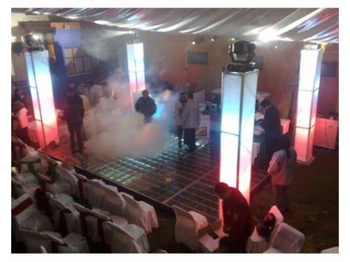 Audio e iluminación