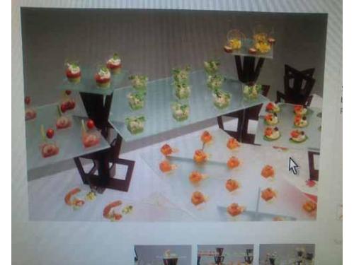 Acomodo de bocadillos