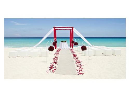 Decoración de ceremonias en playa