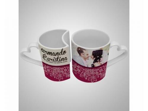 Taza anamorados