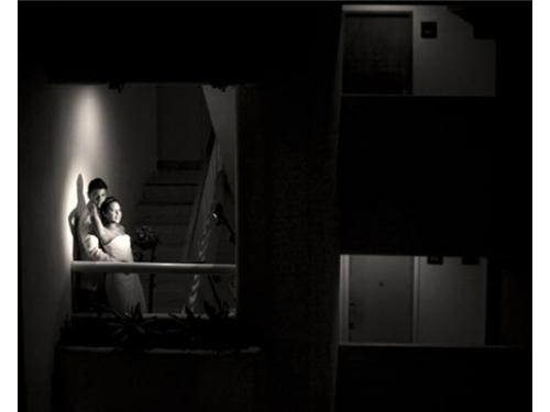 Juego de luz y sombra