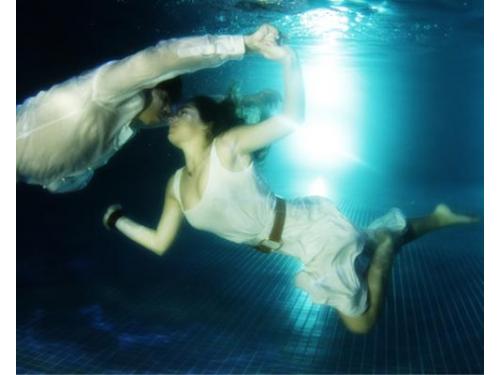 Sesión bajo el agua