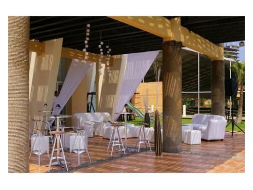 Decoración para el festejo de la boda