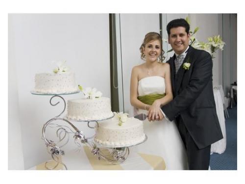 Celebrando la unión de sus vidas