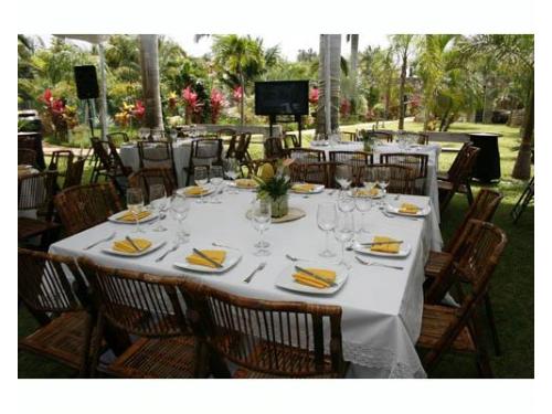 Montaje para 9 comensales