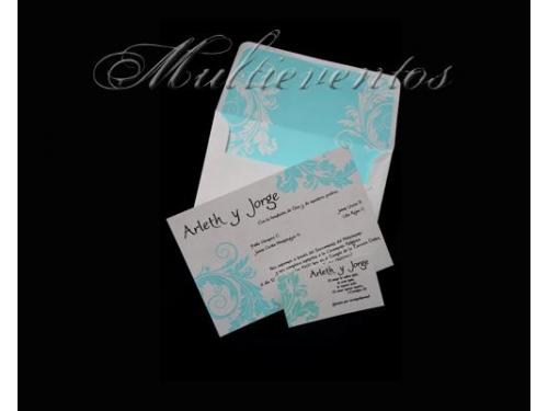 Invitación con sobre