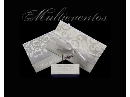 Elegante invitación de bodas