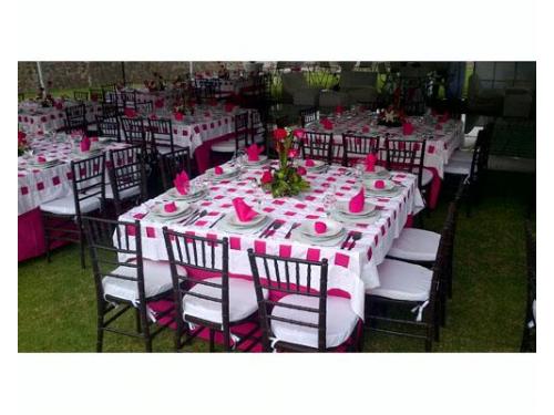 Montaje impecable en el jardín