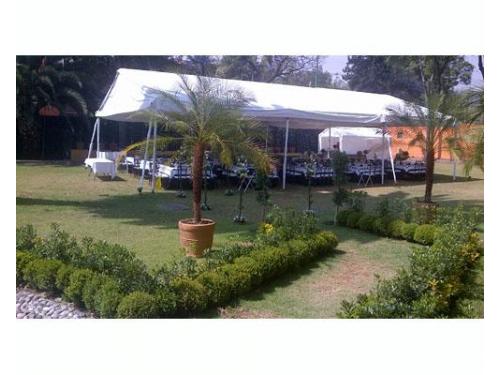 Amplios jardines para tus eventos