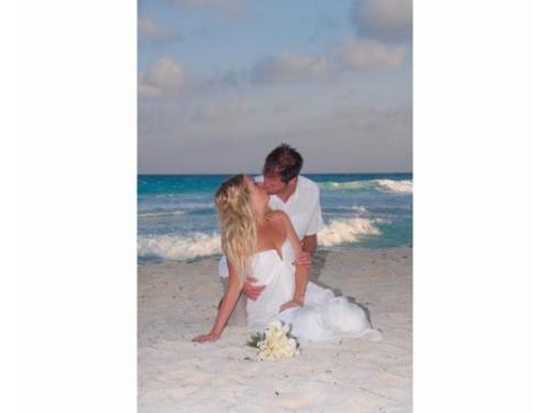 Sesión de fotos en la playa