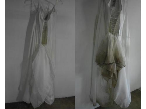 Limpieza de tu vestido novia