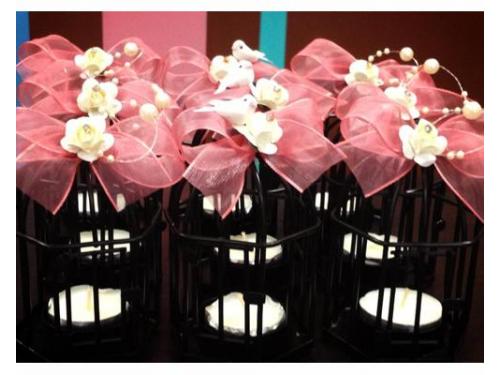 Decoración con velas