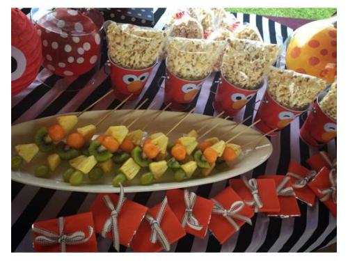 Fruta para cubrir con chocolate