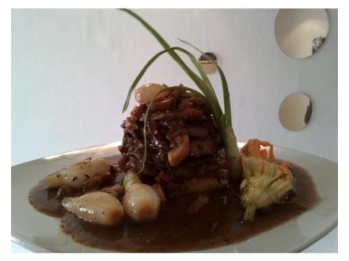 Deléitate con su menú