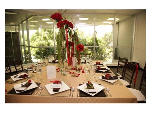 Montaje con detalle en platos