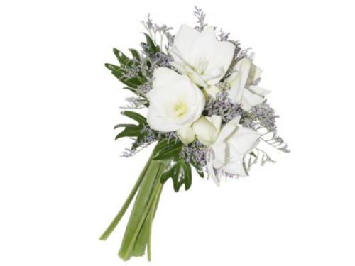 Ramo blanco de novia
