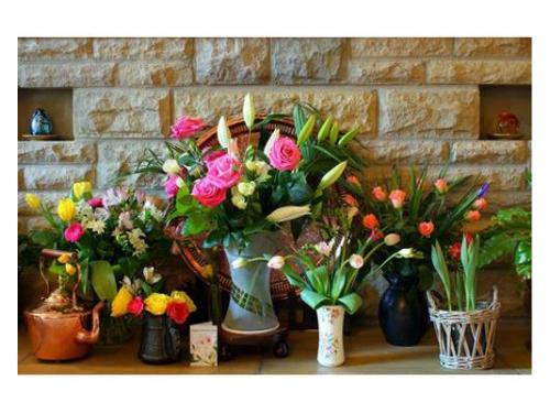 Centros de mesa con diferentes bases