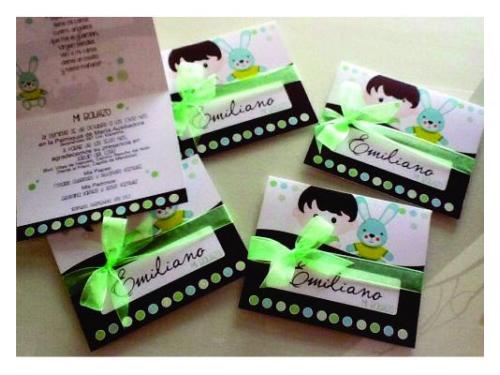Invitaciones bautizo