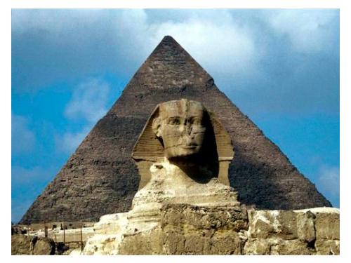La esfinge en egipto