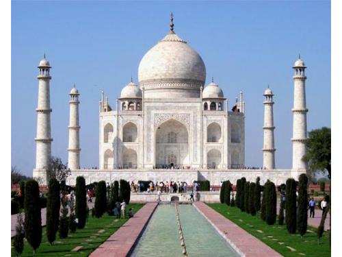 El taj mahal en india