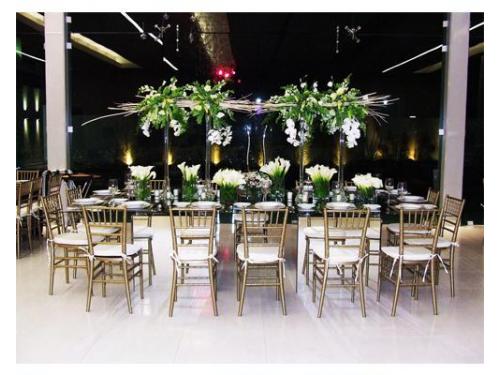 Arreglos floral en mesa