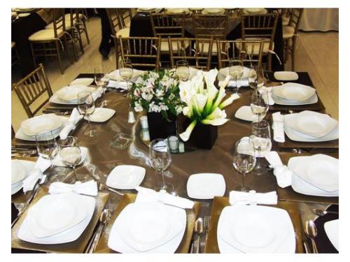 Centros de mesa de alcatraces