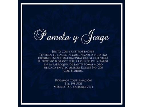 Invitaciones tradicionales