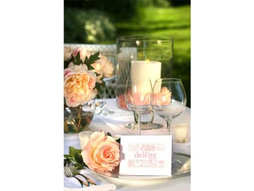 Románticos montajes para tu boda