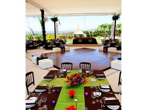 Montaje versalles con pista de baile