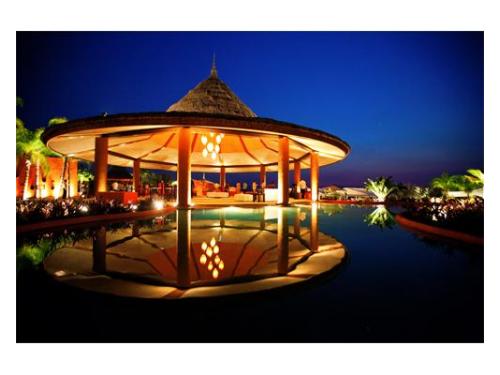 Espectacular iluminación de noche