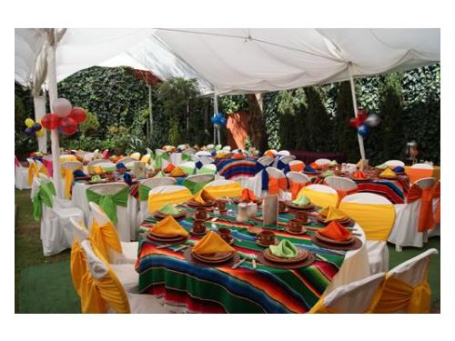 Decoración colorida y muy tradicional