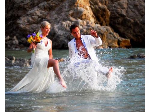 Sesión de novios trash the dress