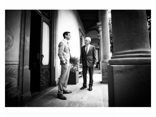 Sesión con el novio