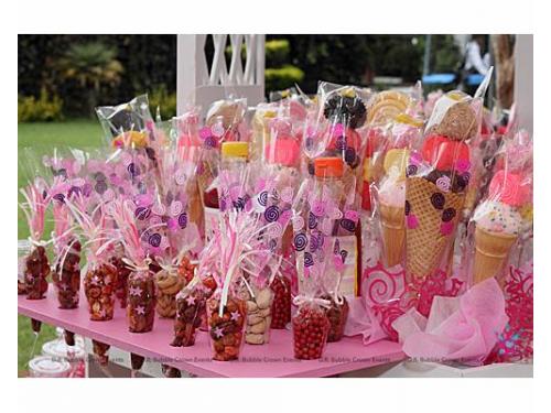 Barra de dulces y boatanas