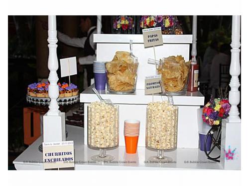 Decoración con dulces