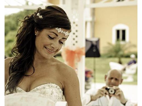 Felicidad de la novia