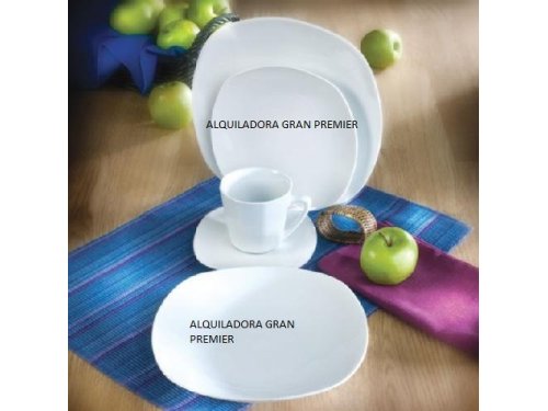 Vajilla cuadrada GRAN PREMIER