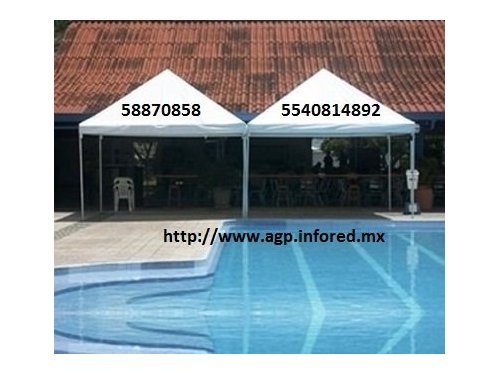 Carpa 8x4 imaginate que es tu casa