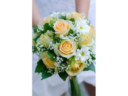 Bouquete de rosas naranjas