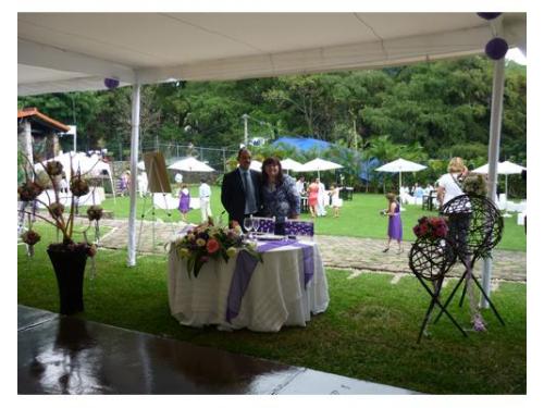 Decoración en evento