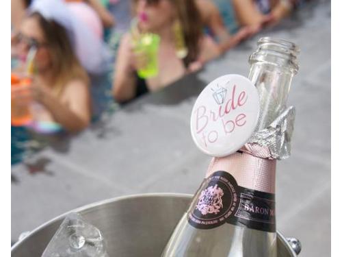 Botella de vino espumoso